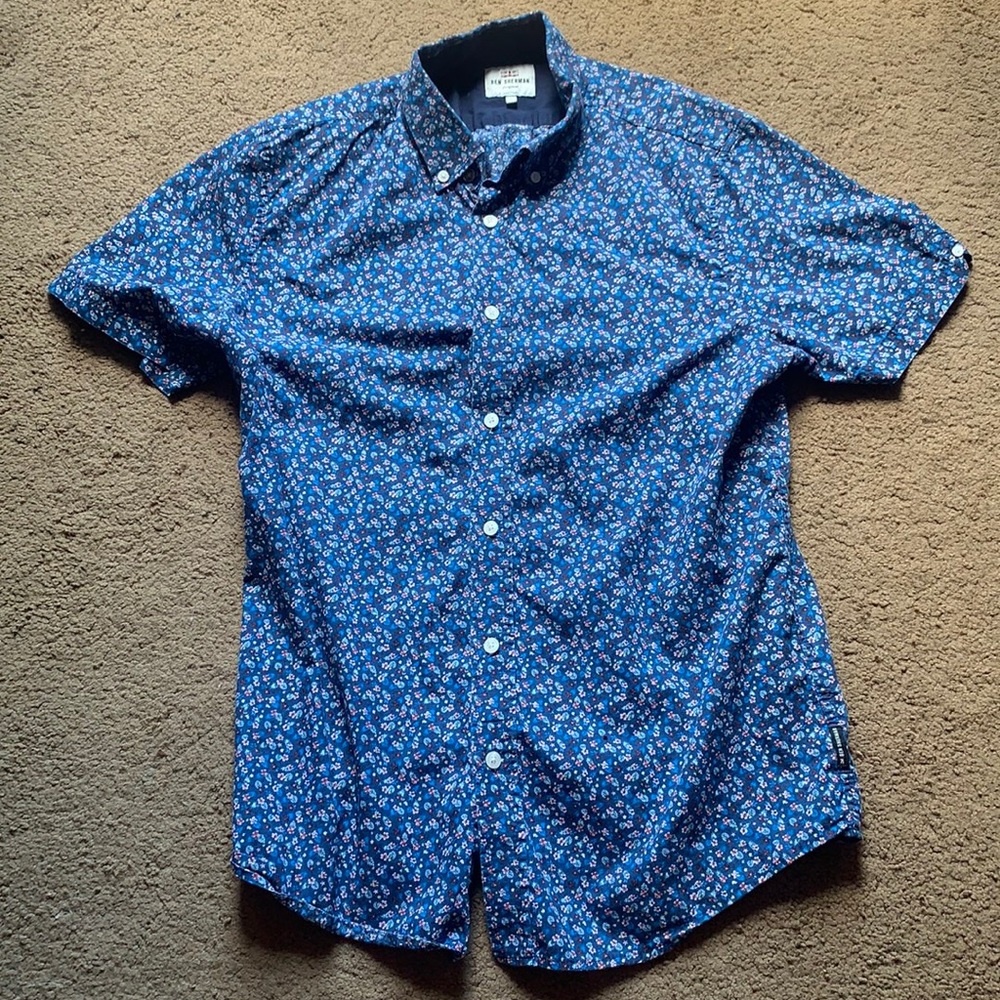 Blue Ben Sherman button up size medium